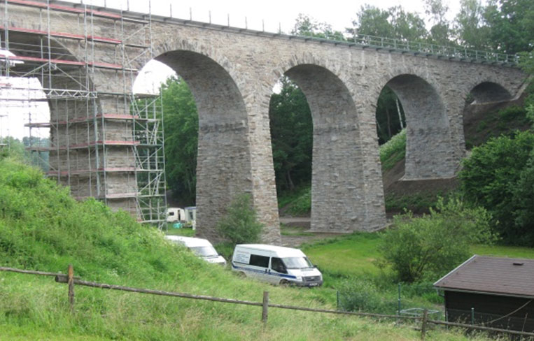 Rekonstrukce mostu v km 58.261 trati Horní Cerekev - Tábor