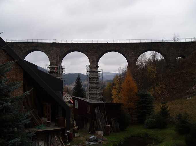 Železniční most, Smržovka